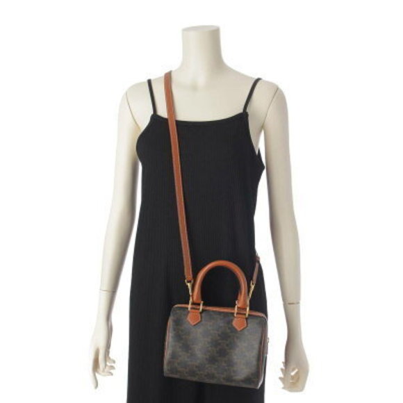 Celine Triomphe Small Handbag Brown - Picture 10 of 10